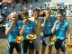 Deutscher Meister 2003: Jugendvierer des SSV Gera mit Gert Seifert, Kai Böhm, Daniel Schüler und Björn Gollhardt