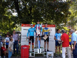 Junioren - Sieger: Martin Schneider, 2. Platz: Marcel Barth, 3. Platz: Dirk Hauschild