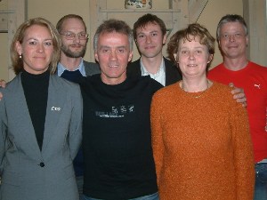 Der Vorstand: Gerald Mortag (Vorsitzender), Ines Gollhardt (stellv. Vorsitzende), Ute Holfert (Finanzen), Jens Wenzel (Schriftführer), Kay Nestler, Jens Weiser (beide Beisitzer).