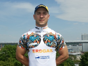 Der Geraer Robert Förstemann findet im Team Erdgas. 2012 eine neue sportliche Perspektive.