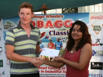 Sascha Damrow mit drei Etappensiegen in Tobago.