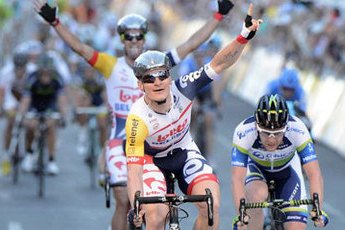 André Greipel (Lotto Belisol) gewinnt zum Auftakt der 15. Tour Down Under das Kriterium in Adelaide. | Foto: ROTH