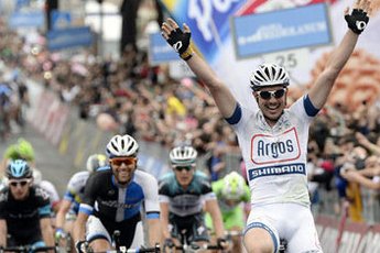 John Degenkolb (Argos-Shimano) gewinnt die 5. Etappe des 96. Giro d´Italia. | Foto: ROTH