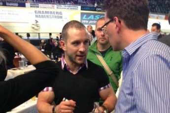 Robert Förstemann als Gast und gefragter Gesprächspartner beim 104. Berliner Sechstagerennen  (Foto: BTR Profisport)