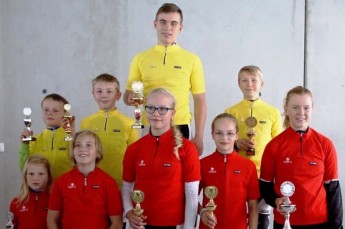 Die Gesamtsieger des Geraer Nachwuchs-BahnCup 2016.