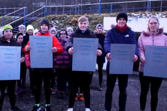 Erfolgreiche Nachwuchs-Radsportler 2021 des SSV Gera: Timon Schmeller (U11), Eric Dreßel (U13), Lucas Fiedler (U15), Louis Gentzik (U17), Stella Müller (U19).