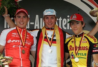 2009 in Ilsfeld-Auenstein gewann Dominik Nerz vor John Degenkolb und Julian Kern. (Foto: rad-net/Archiv/Mareike Engelbrecht)