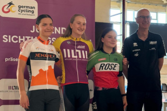 Gesamtplatz zwei für Kea Hammerl im Omnium in der weiblichen Jugend U17.