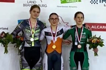 Enie Böttcher siegt in Frankfurt/Oder.