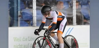 Enie Böttcher auf Platz drei beim Sprintercup Leipzig.