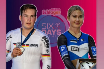 Benjamin Bock und Amy Weber sind als Kurzzeit-Team in Bremen am Start. (Fotocollage: Veranstalter)