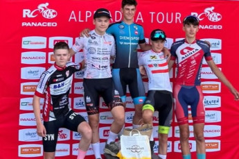 Platz 4 für Jim Schüßler auf der Abschlussetappe der Alpe Adria Tour.
