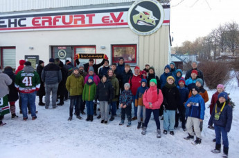 Zu Gast bei den TecArt Black Dragons Erfurt. (Foto: rcjena)