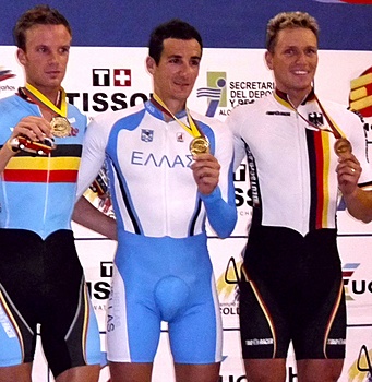 Marcel Barth mit Bronze im Punktefahren beim Weltcup in Kolumbien. (Foto: rad-net)