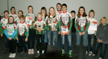 Der Radsportnachwuchs des SSV Gera 1990 e.V. sicherte sich im Jugend-Fördercup Thüringen der SV&nbsp;SparkassenVersicherung 2010 Platz zwei.