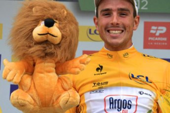 John Degenkolb (Argos-Shimano) im Gelben Trikot der Tour de Picardie | Foto: RSN/SCHAAF