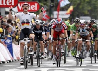 André Greipel gewinnt 6. Tour-Etappe  (Foto: rad-net)