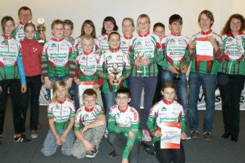 Der Radsportnachwuchs des SSV Gera 1990 gewann den Jugend-Fördercup Thüringen der SV SparkassenVersicherung 2009