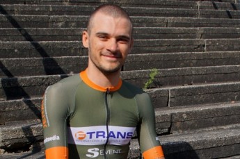 Gabriel Grozev, der derzeit erfolgreichste Radsportler beim SSV Gera kommt aus Bulgarien.